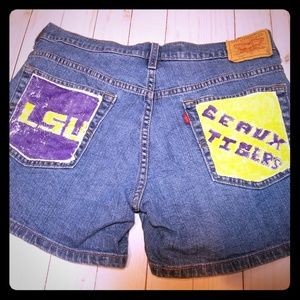 Levi's LSU Geaux Tigers Shorts